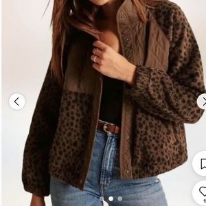 Abercrombie & Fitch Fleece Jacket, Size XS